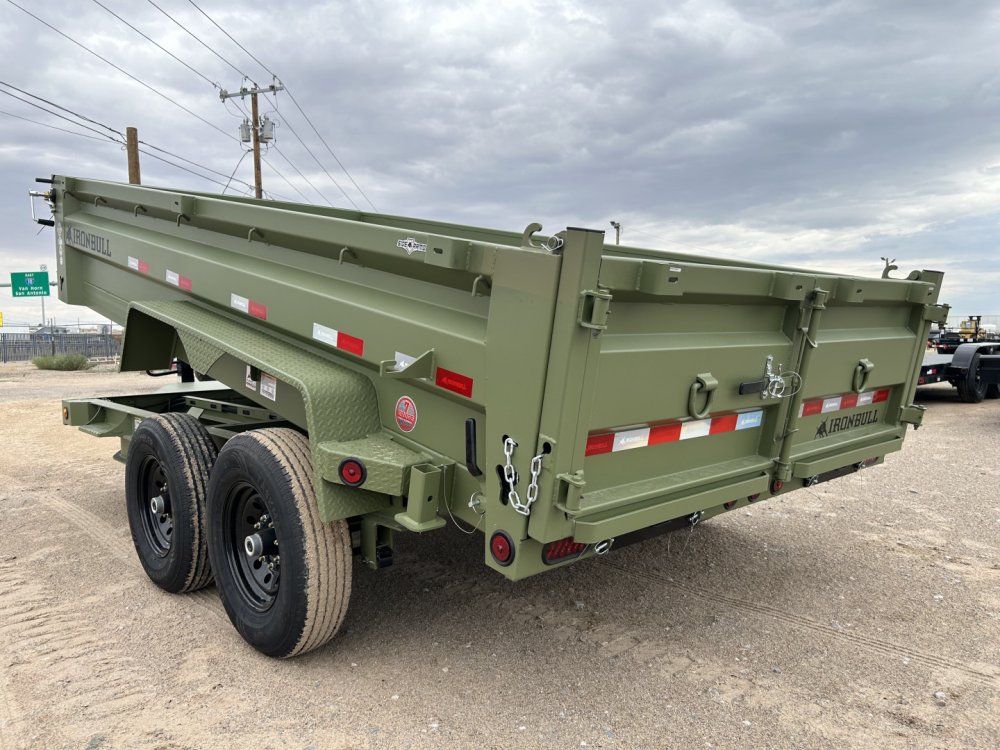 2026 Iron Bull 7x14 14k Dump Trailer