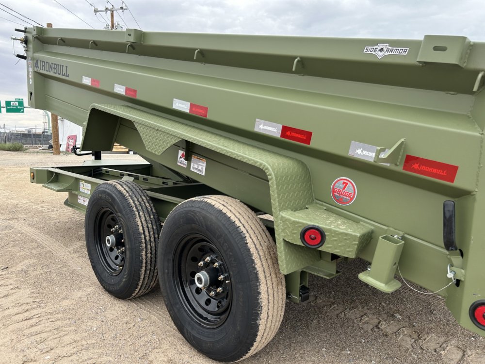 2026 Iron Bull 7x14 14k Dump Trailer