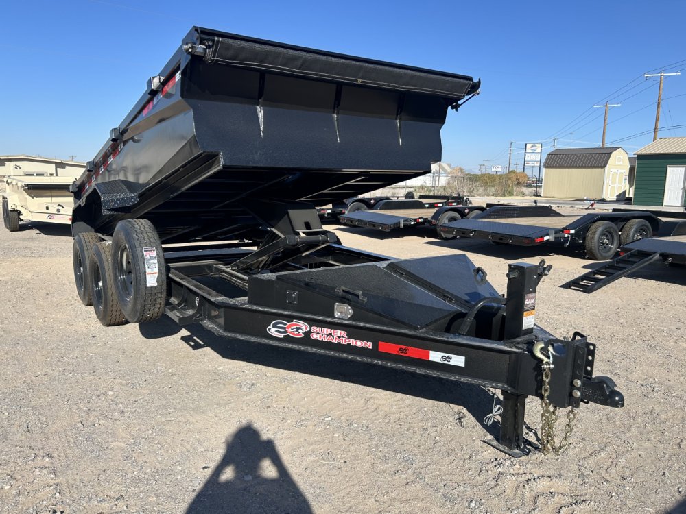 2025 Super Champion 7x14 14k Dump Trailer