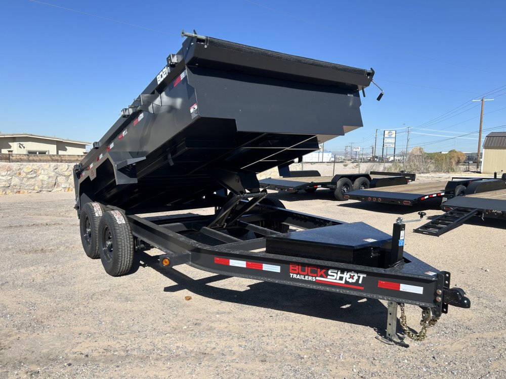 2026 Buckshot MFG 7x14 14k Dump Trailer