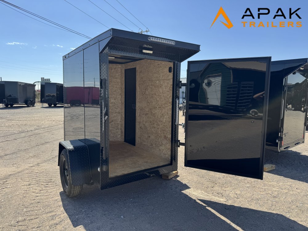 2026 Triple Trailers 4x6 SA Enclosed Trailer