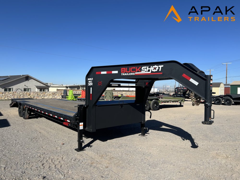 2026 Buckshot 102x32 14k Gooseneck Trailer