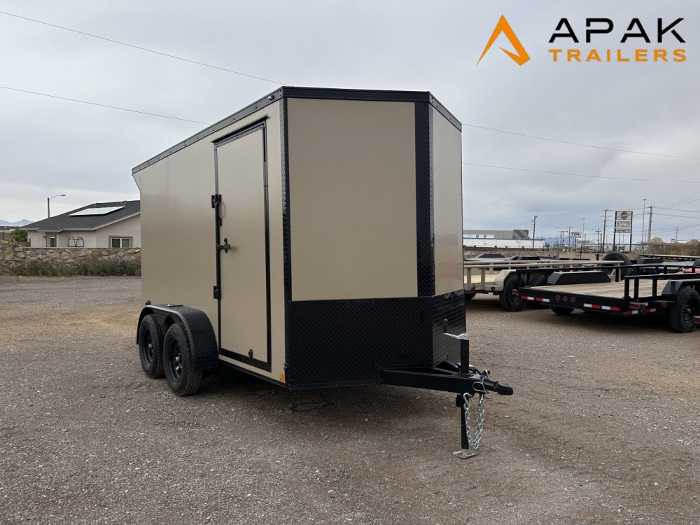 2027 Triple Trailers 6x12 TA 7k Enclosed Trailer