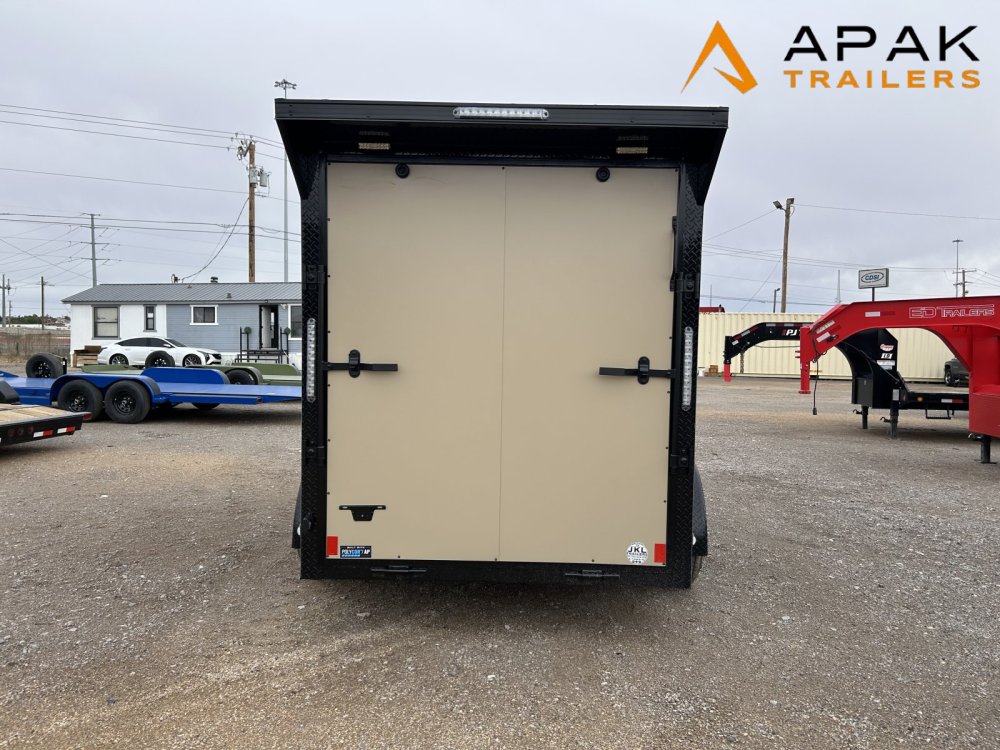2027 Triple Trailers 6x12 TA 7k Enclosed Trailer