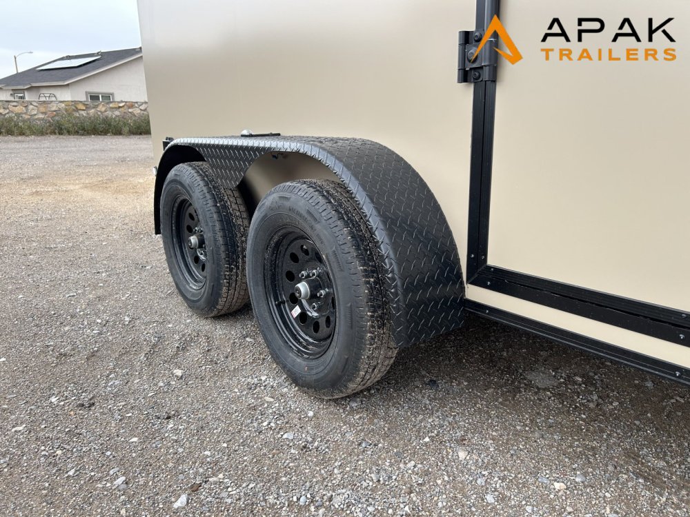 2027 Triple Trailers 6x12 TA 7k Enclosed Trailer