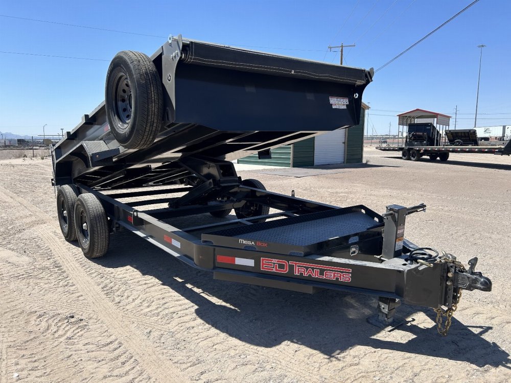 2025 ED Trailers 7X14 14K Dump Trailer