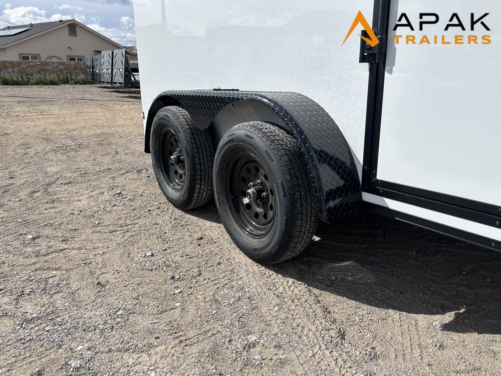 2027 Triple Trailers 6x12 TA 7k Enclosed Trailer