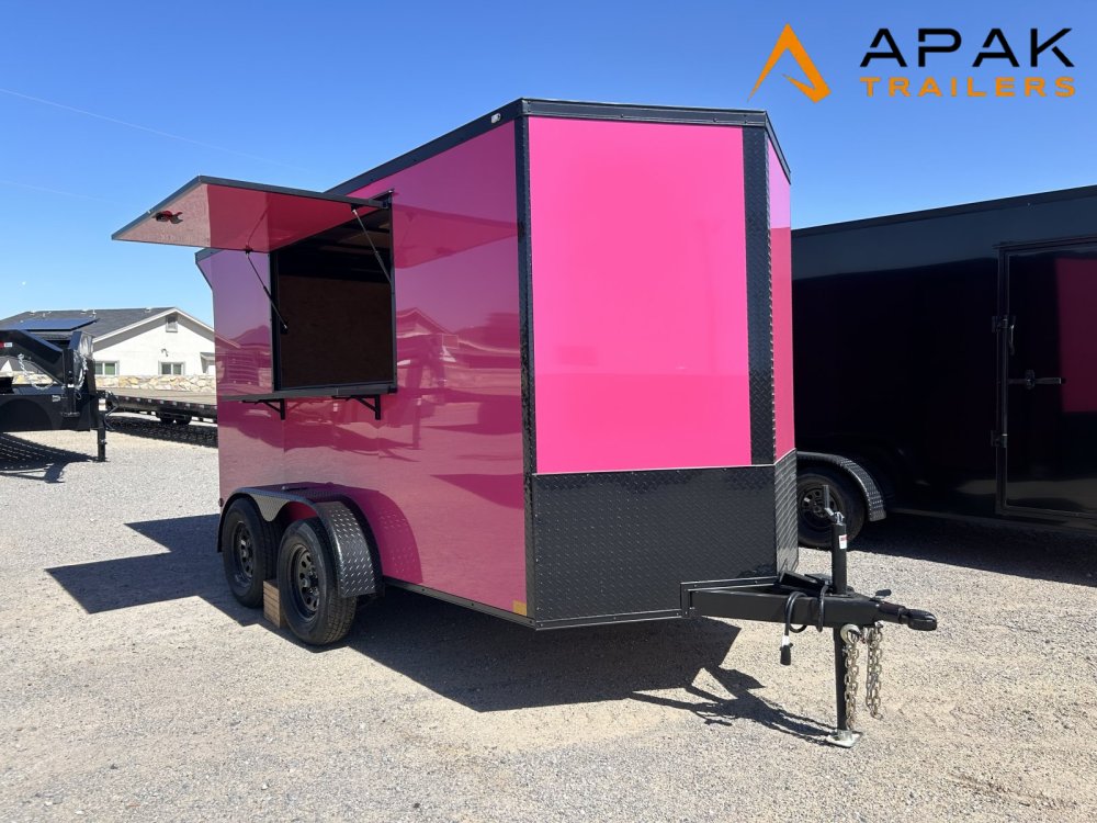 2027 Triple Trailers 6x12 TA Vending Enclosed Trailer