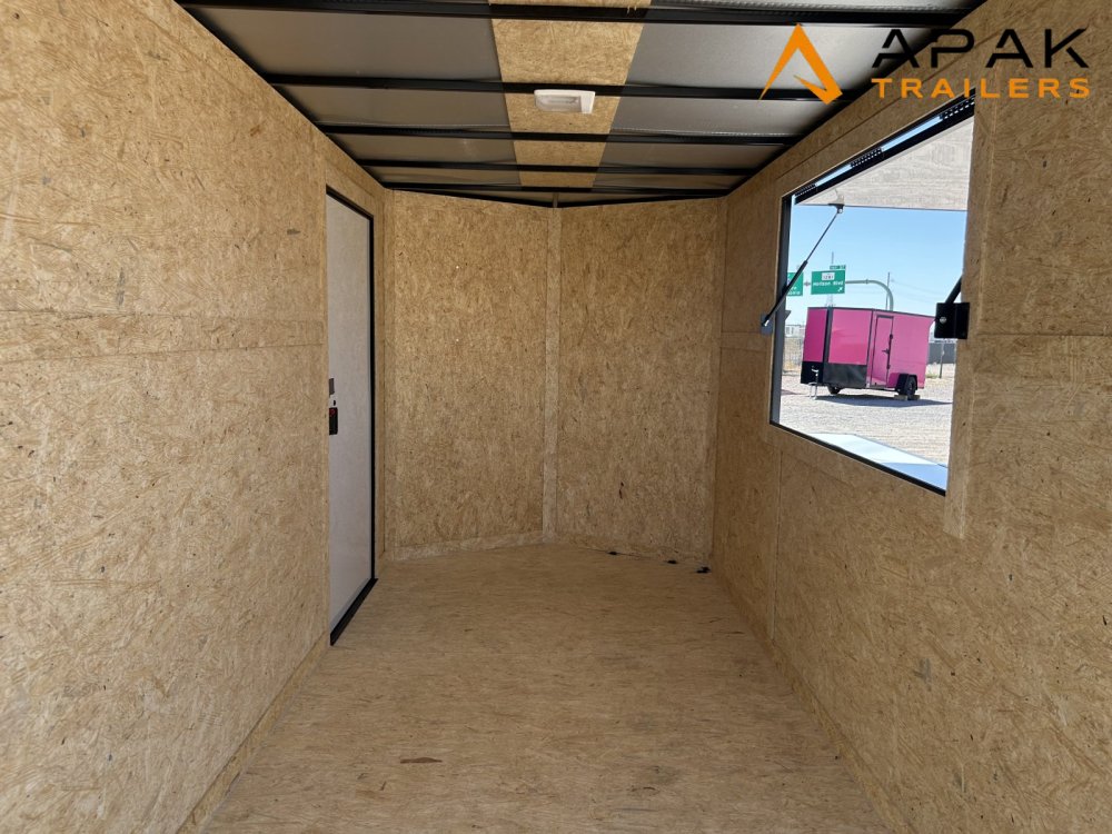 2027 Triple Trailers 6x12 TA Vending Enclosed Trailer