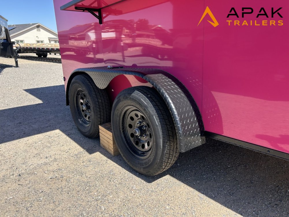 2027 Triple Trailers 6x12 TA Vending Enclosed Trailer