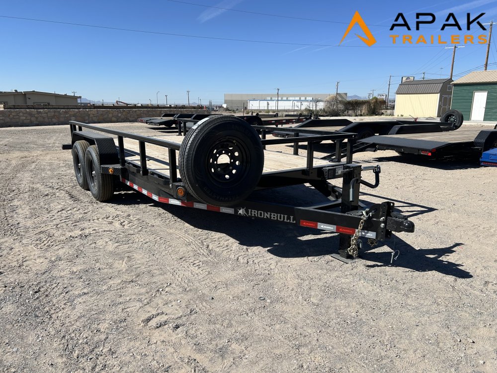 2026 Iron Bull 83x16 14k Equipment Trailer