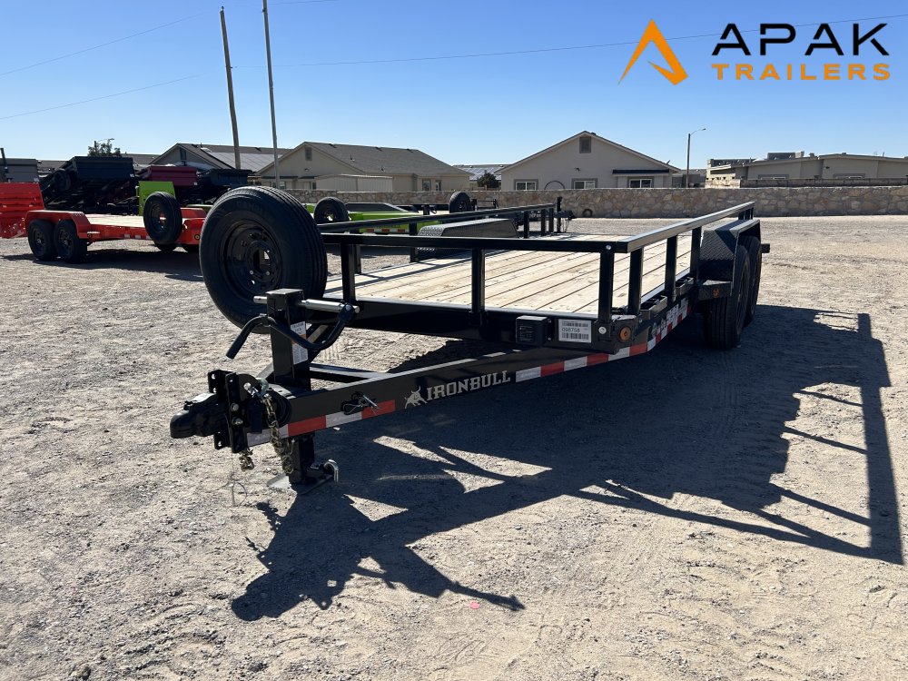 2026 Iron Bull 83x16 14k Equipment Trailer