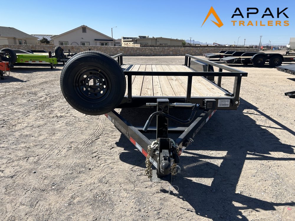 2026 Iron Bull 83x16 14k Equipment Trailer