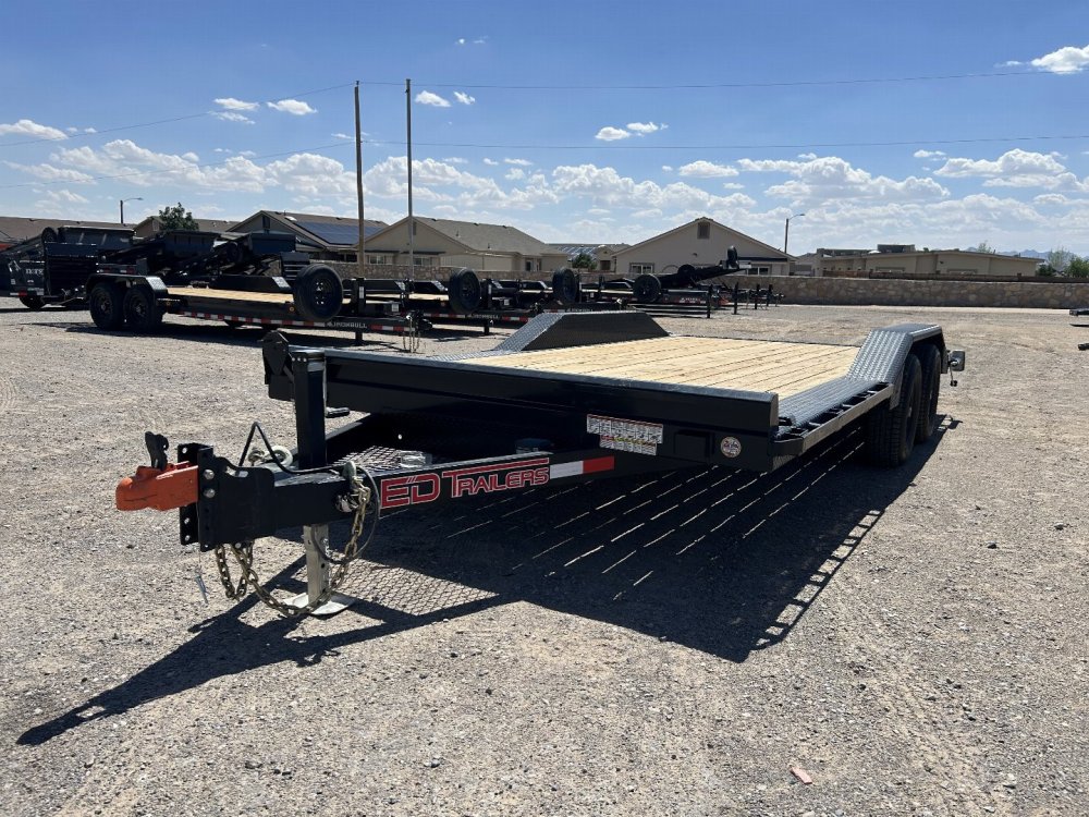 2025 ED Trailers 102x18 10k Equipment Trailer