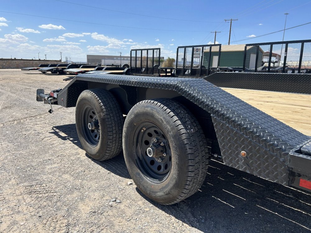 2025 ED Trailers 102x18 10k Equipment Trailer