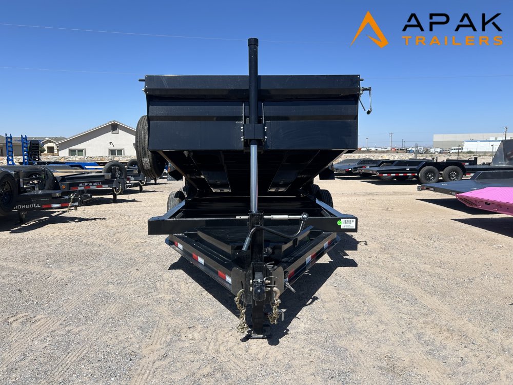 2027 Iron Bull DTB 7x14 14k Dump Trailer