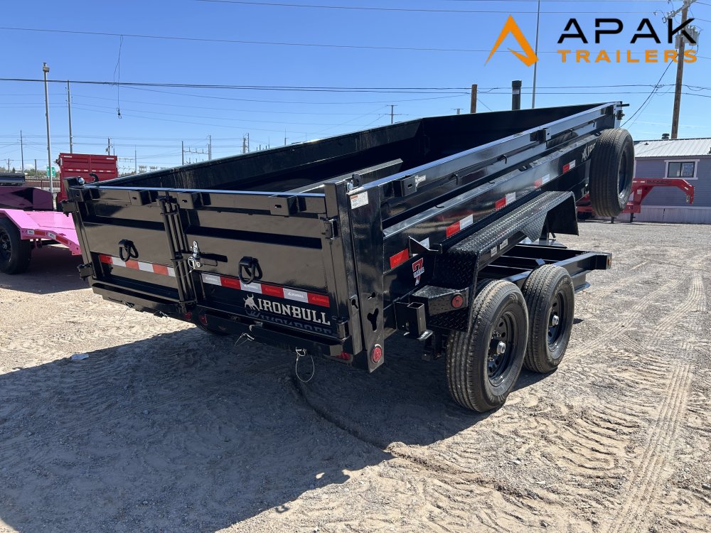 2027 Iron Bull DTB 7x14 14k Dump Trailer