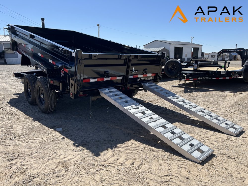 2027 Iron Bull DTB 7x14 14k Dump Trailer