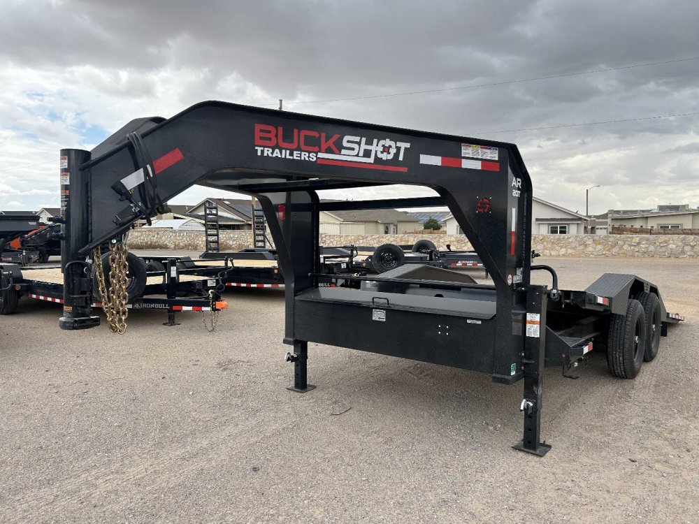 2025 Buckshot 102x20 14k Gooseneck Tilt Trailer