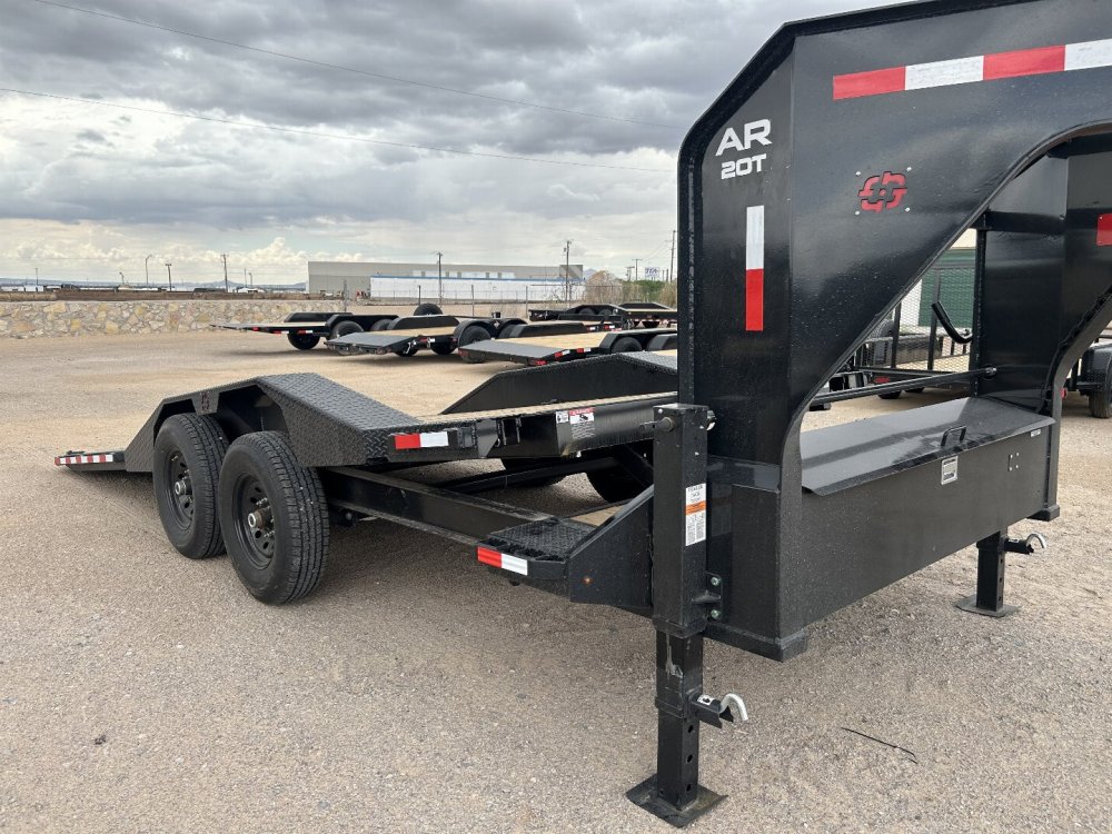 2025 Buckshot 102x20 14k Gooseneck Tilt Trailer