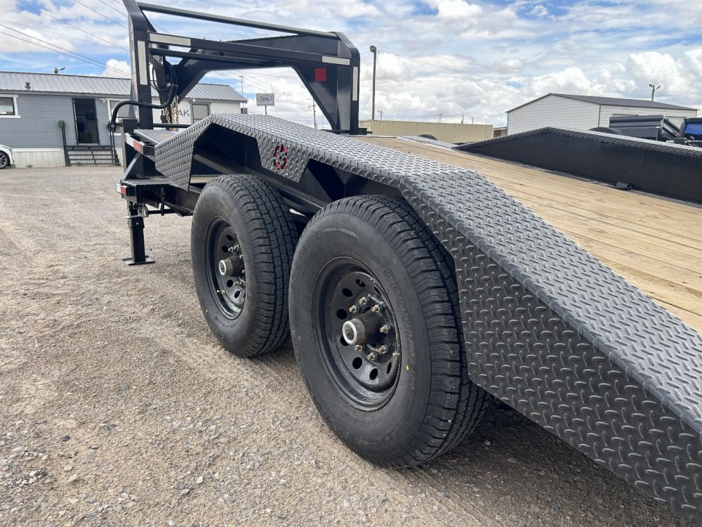 2025 Buckshot 102x20 14k Gooseneck Tilt Trailer