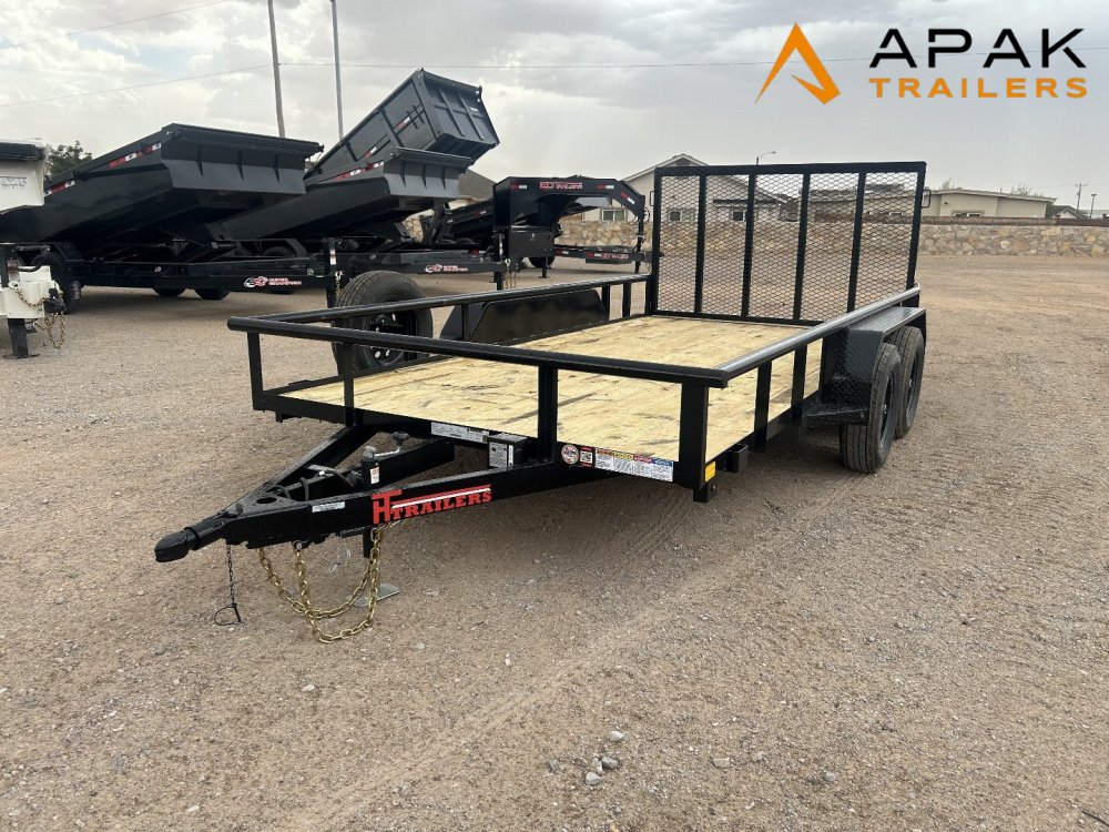 2025 HT Trailers 83x14 7k Utility Trailer