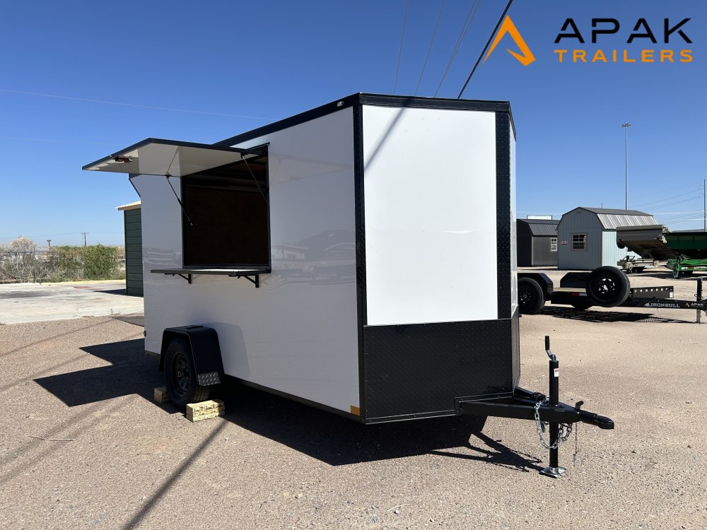 2026 Triple Trailers 6x12 SA Vending Enclosed Trailer