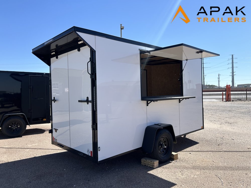 2026 Triple Trailers 6x12 SA Vending Enclosed Trailer