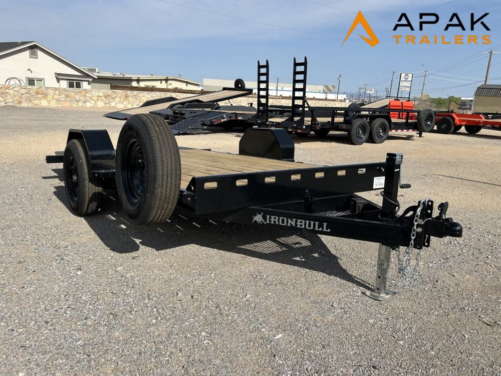 2026 Iron Bull 80x12 7k Tilt Trailer
