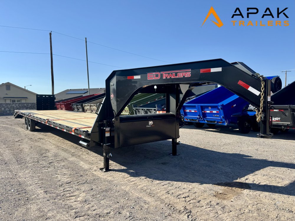 2026 ED Trailers 102x40 14k Gooseneck Trailer