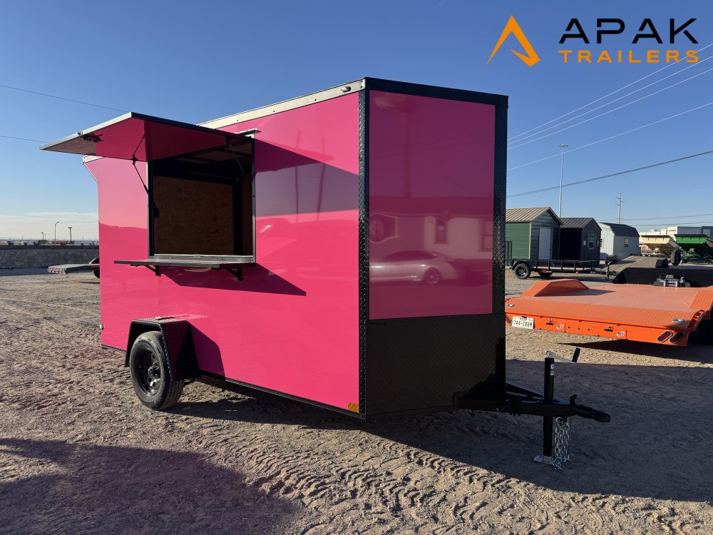 2026 Triple Trailers 6x12 SA Vending Enclosed Trailer