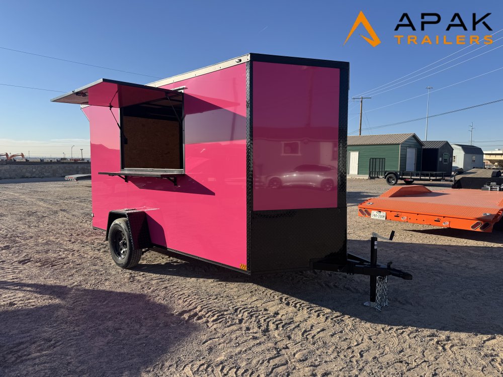 2026 Triple Trailers 6x12 SA Vending Enclosed Trailer
