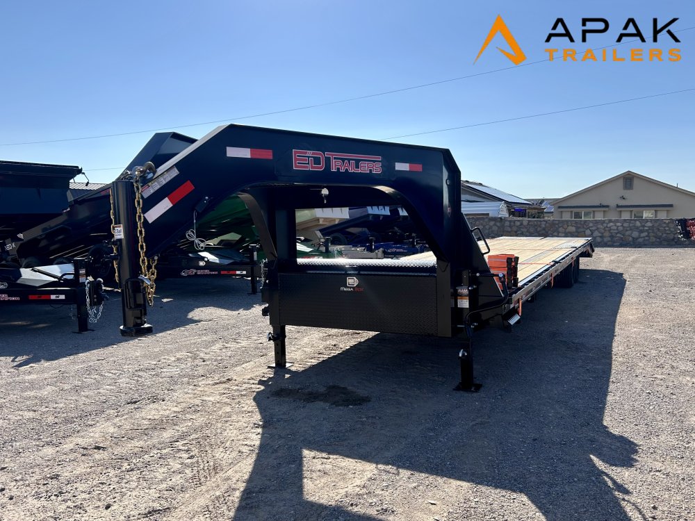 2026 ED Trailers 102x40 14k Gooseneck Trailer