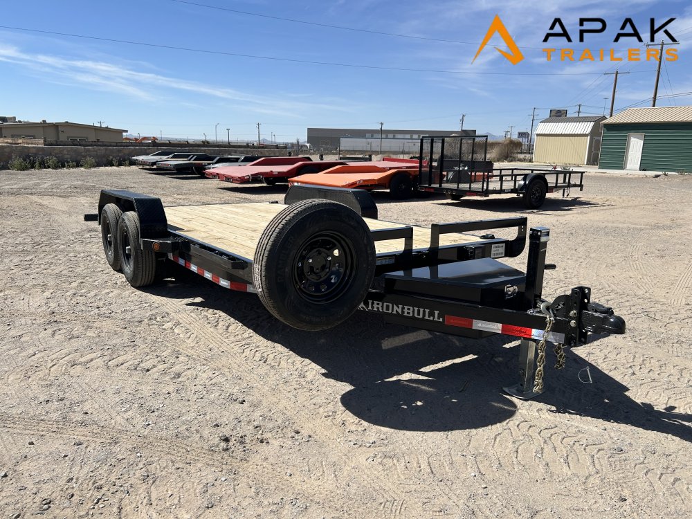 2026 Iron Bull ETB 83x16 10k Equipment Trailer