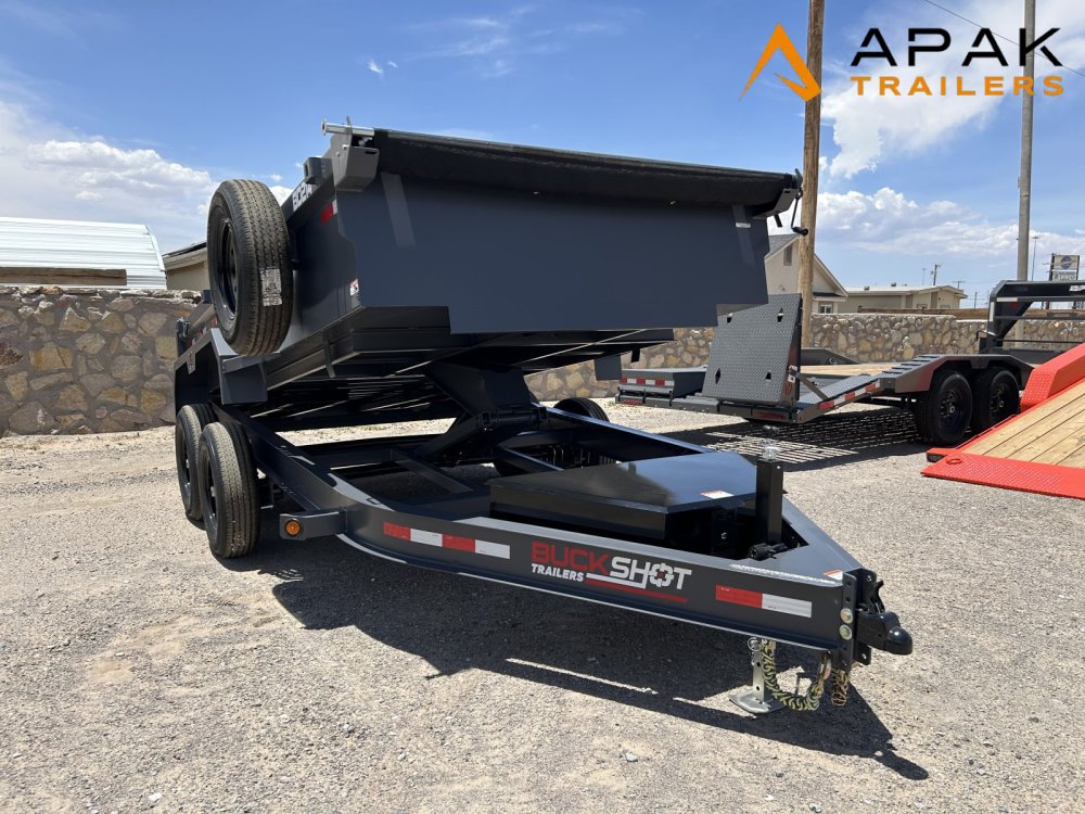 2026 Buckshot BD 7x14 24" 14K Dump Trailer