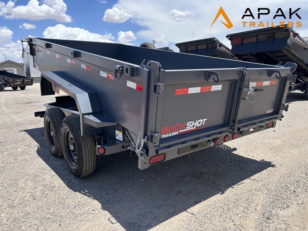 2026 Buckshot BD 7x14 24" 14K Dump Trailer