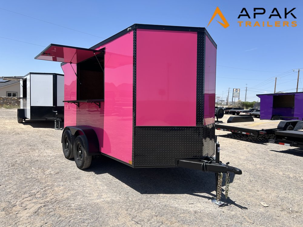 2027 Triple Trailers 6x12 TA Vending Enclosed Trailer