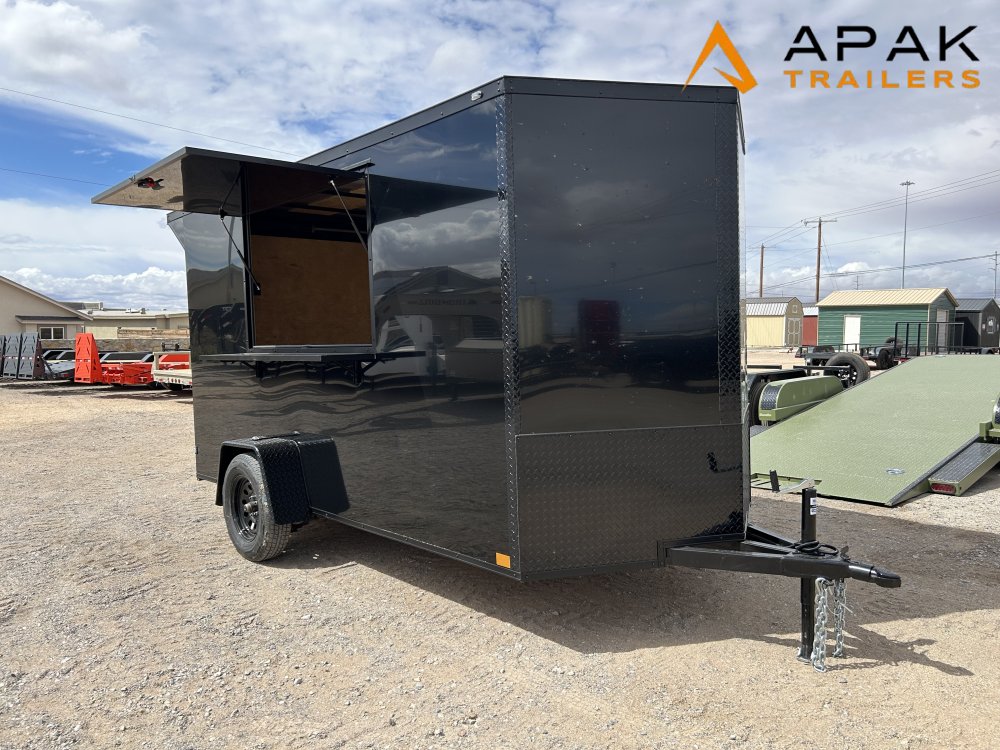 2026 Triple Trailers 6x12 Vending Enclosed Trailer