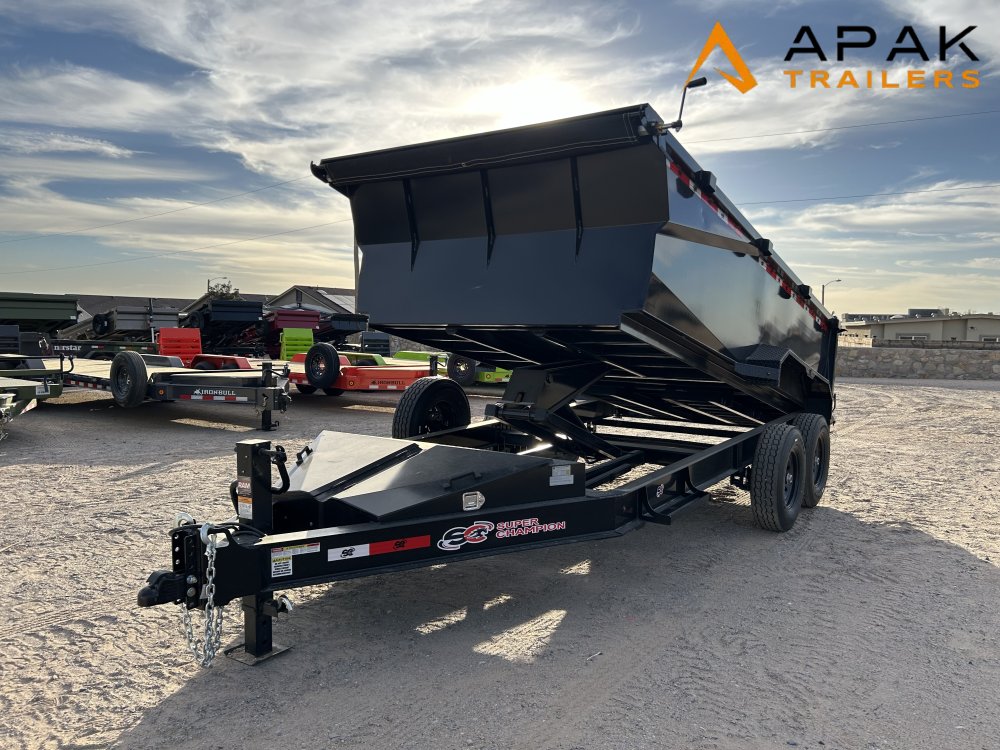 2025 Super Champion 7x14 14k Dump Trailer 36" Sides