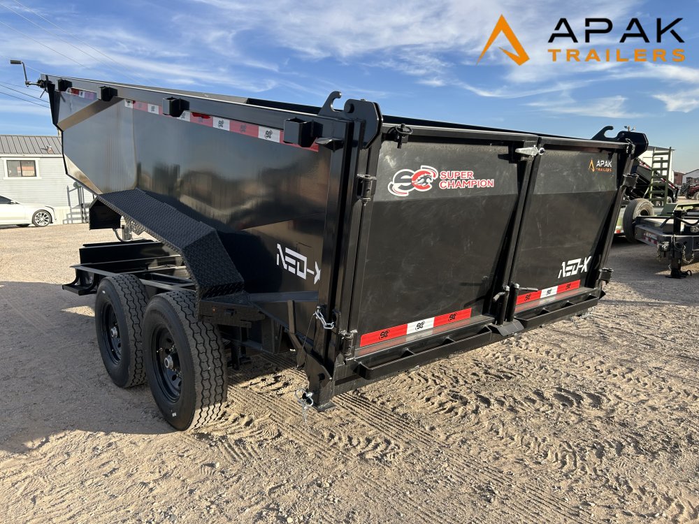 2025 Super Champion 7x14 14k Dump Trailer 36" Sides