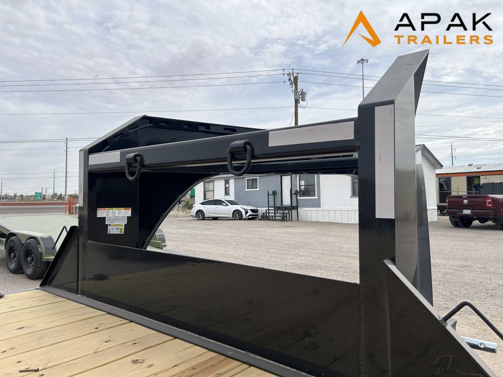 2026 Iron Bull FDG 102x25 14k Gooseneck Deckover Trailer