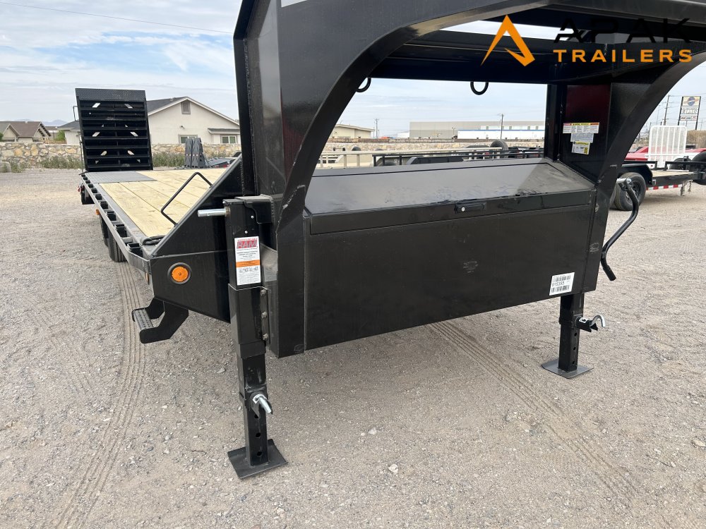 2026 Iron Bull FDG 102x25 14k Gooseneck Deckover Trailer