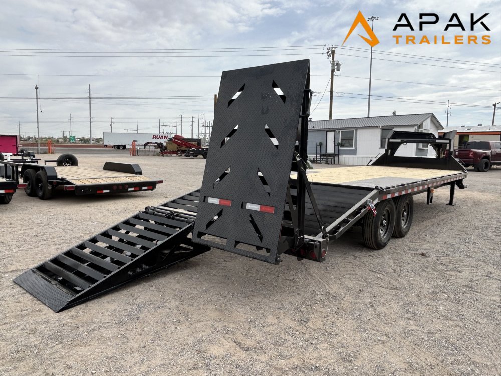 2026 Iron Bull FDG 102x25 14k Gooseneck Deckover Trailer