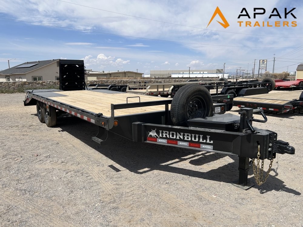2026 Iron Bull FDP 102x24 14k Deckover Trailer