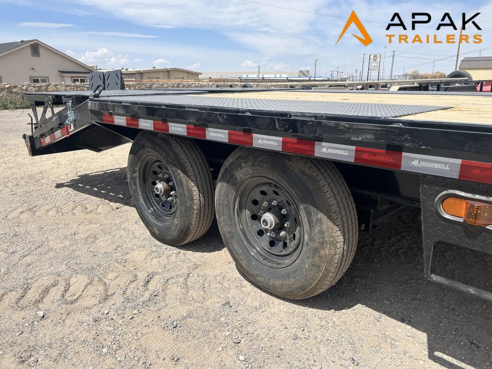 2026 Iron Bull FDP 102x24 14k Deckover Trailer