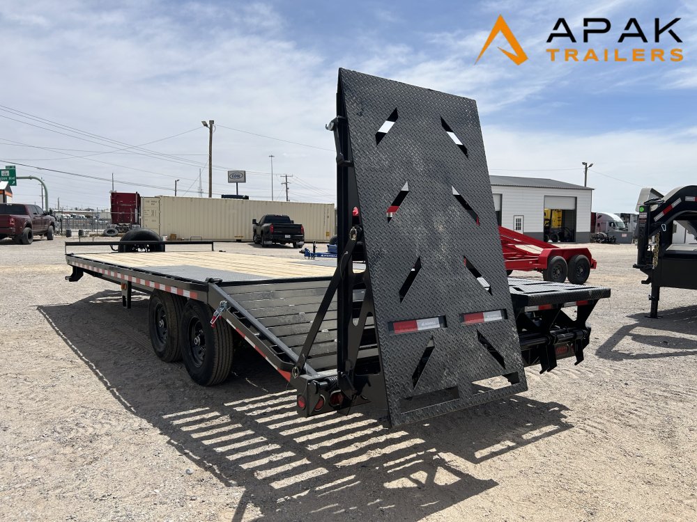 2026 Iron Bull FDP 102x24 14k Deckover Trailer