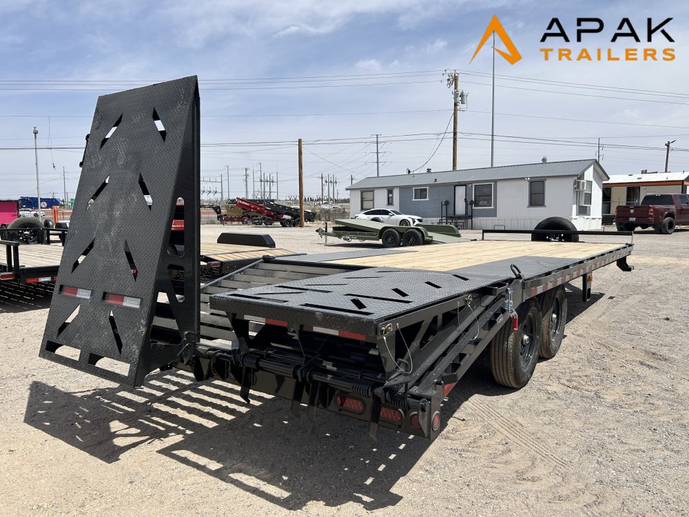 2026 Iron Bull FDP 102x24 14k Deckover Trailer