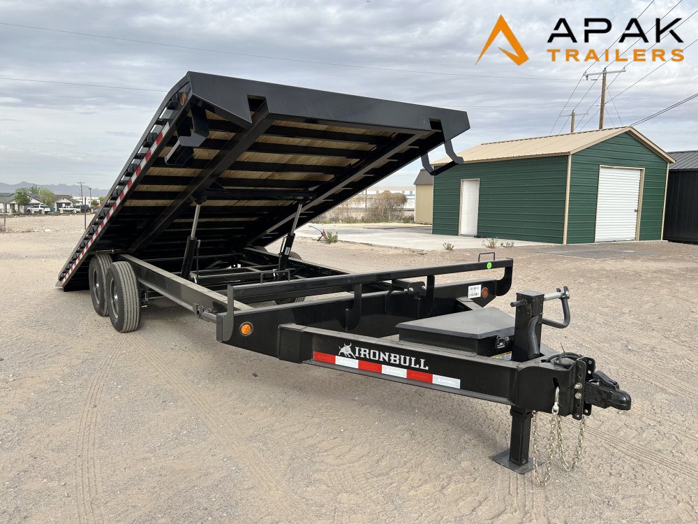 2026 Iron Bull TDP 102x22 14k Deckover Tilt Trailer