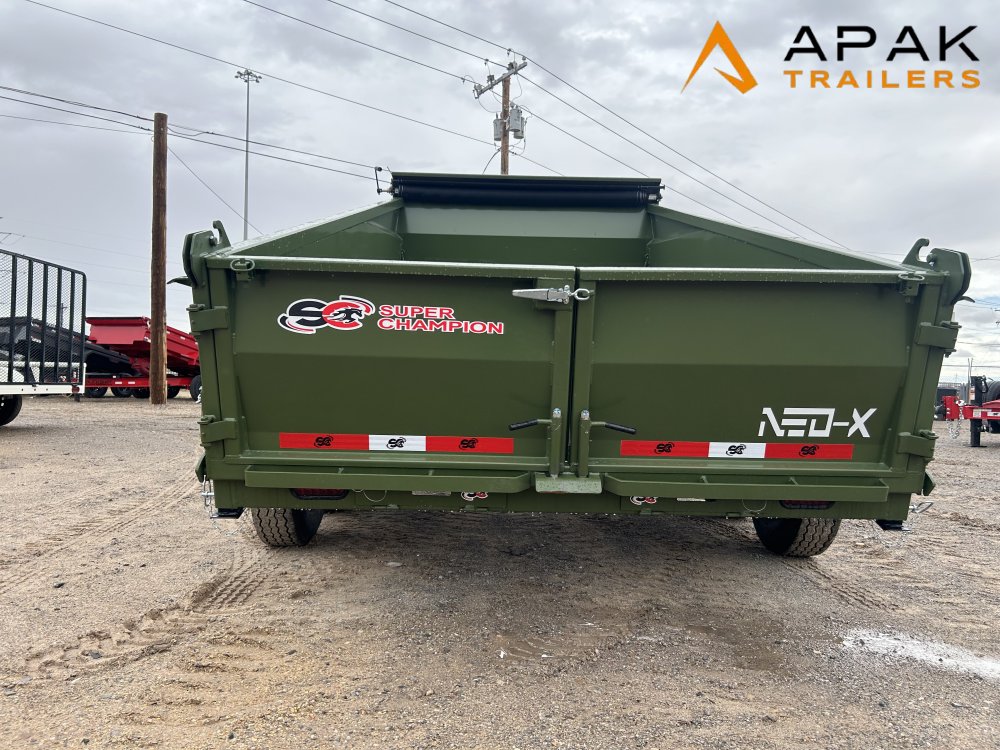 2025 Super Champion 7x14 14k Gooseneck Dump Trailer