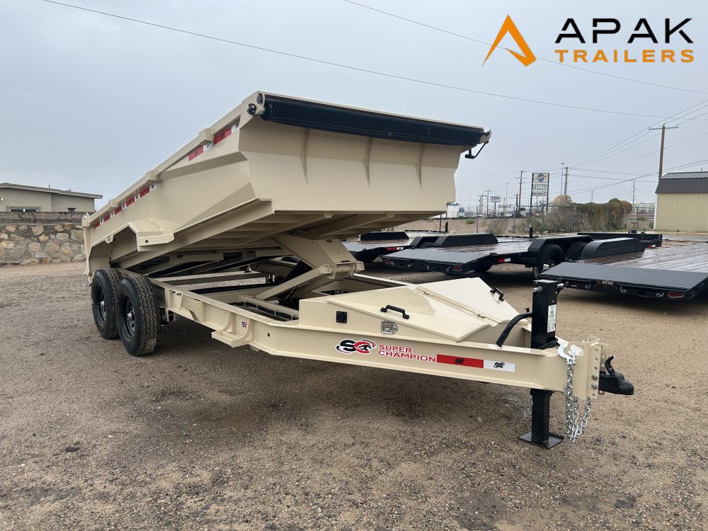 2025 Super Champion 7X14 14K Dump Trailer
